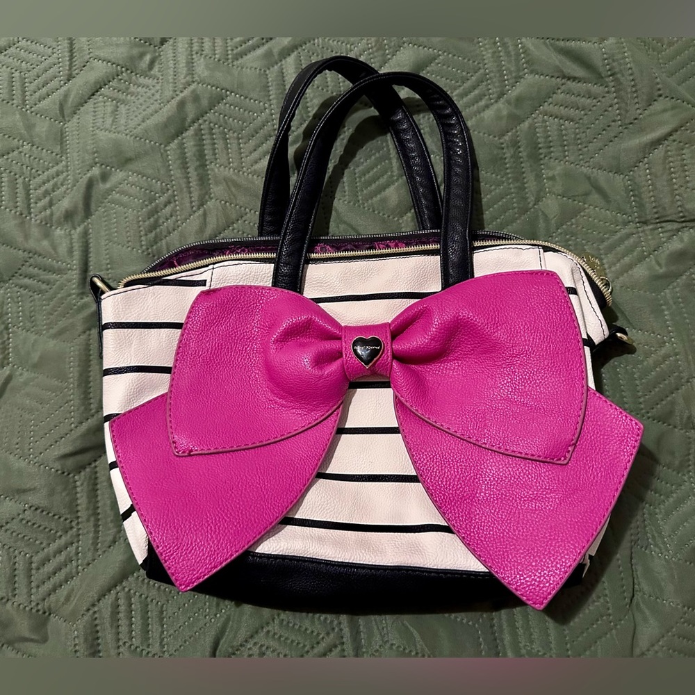 Betsy Johnson Bow Purse